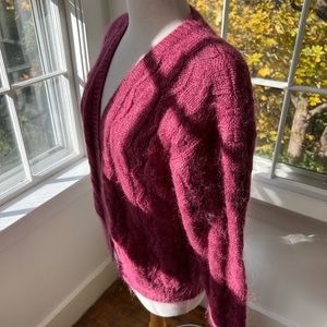 SIGNATURES gorgeous mohair blend cardigan